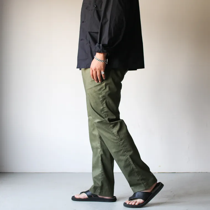 FOB factory F0488 easy pants Olive