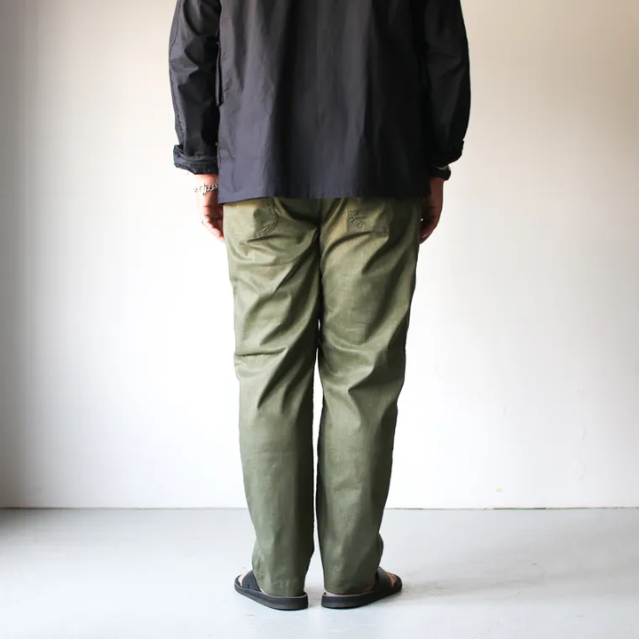 FOB factory F0488 easy pants Olive