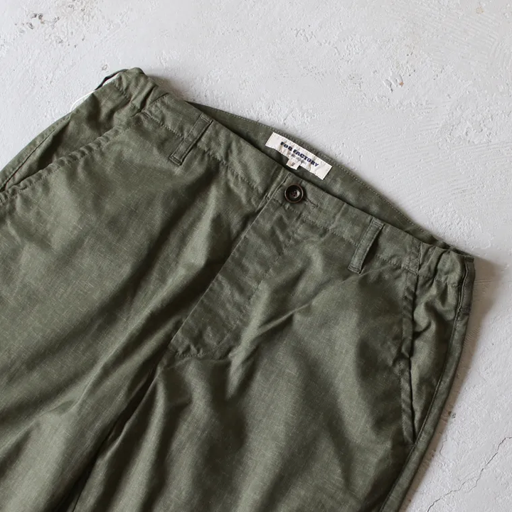 FOB factory F0488 easy pants Olive