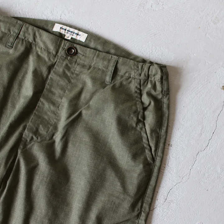 FOB factory F0488 easy pants Olive