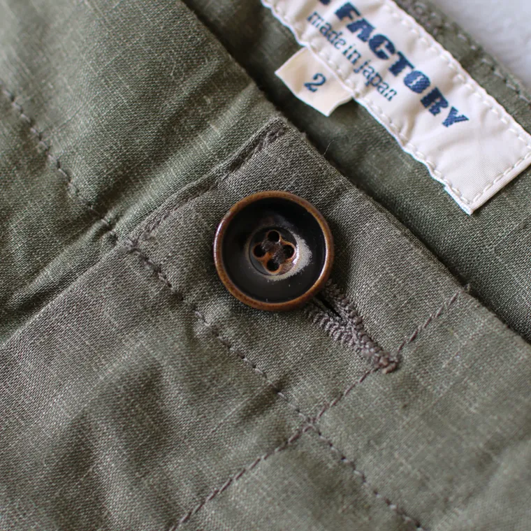FOB factory F0488 easy pants Olive