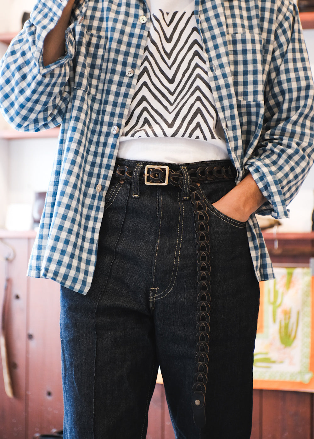 【PATHLOW】SOAK IN WATER FUN BELT Chromexcel BLACK
