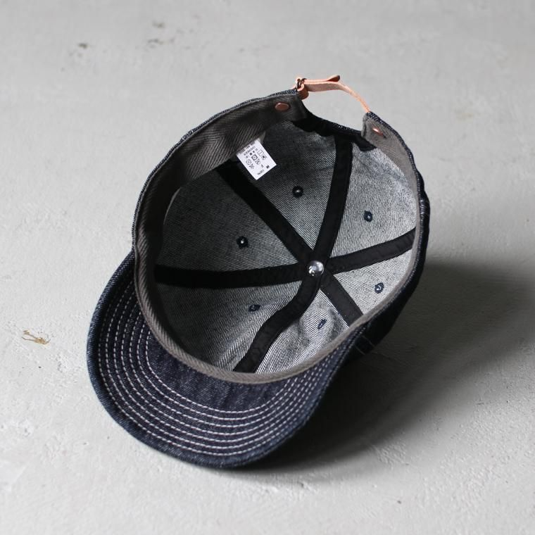HIGHER ハイアー  SELVAGE DENIM CAP  HT18006