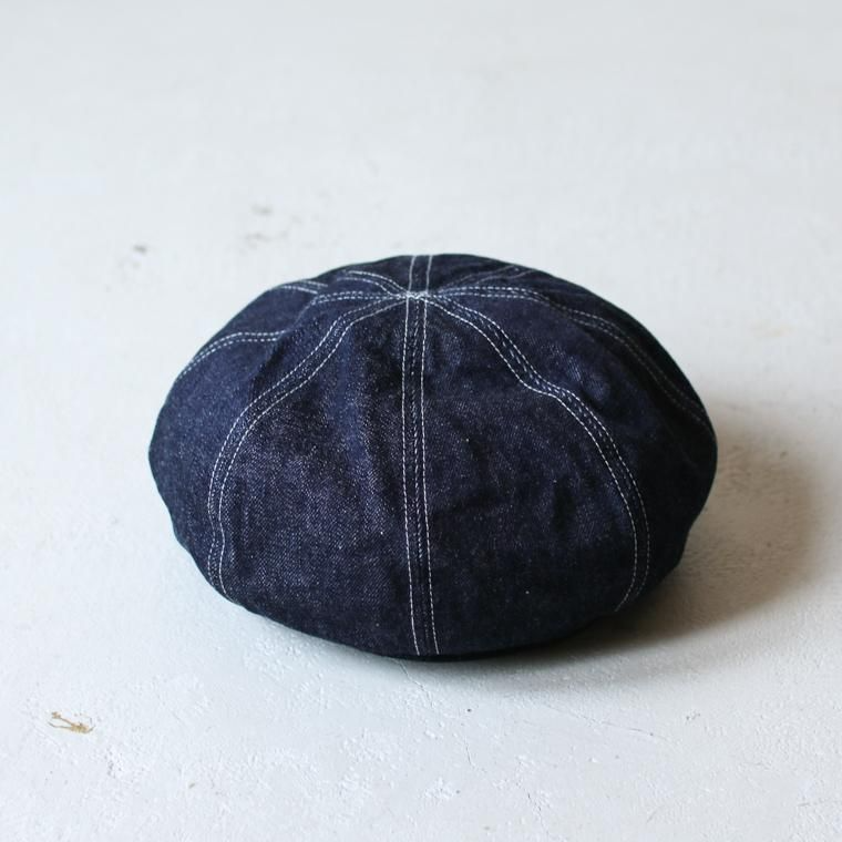 HIGHER ハイアー  SELVEDGE DENIM WIDE BERET HT21014