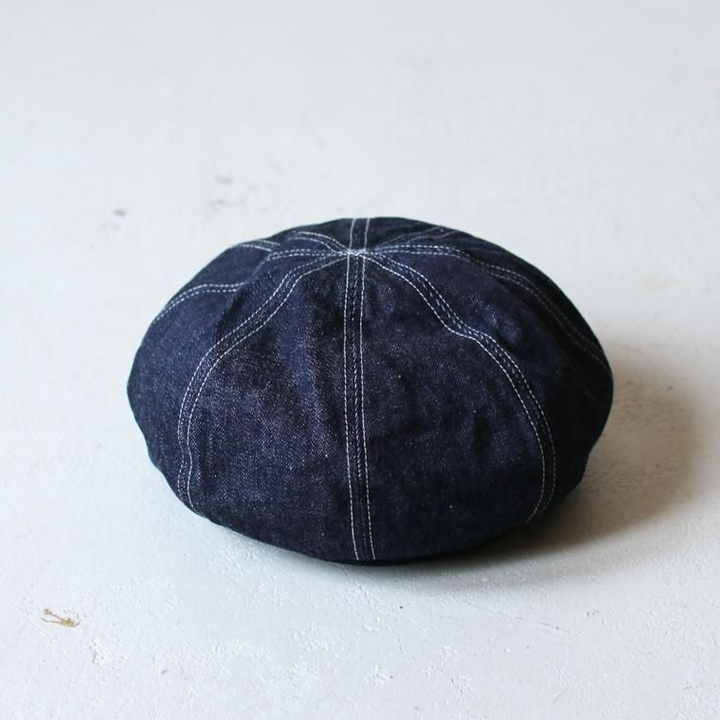 HIGHER ハイアー  SELVEDGE DENIM WIDE BERET HT21014
