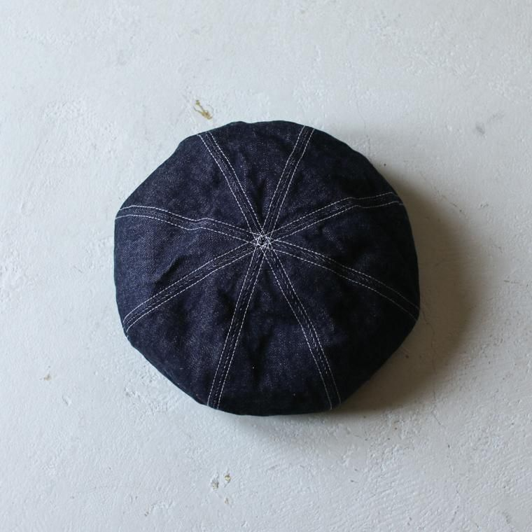 HIGHER ハイアー  SELVEDGE DENIM WIDE BERET HT21014