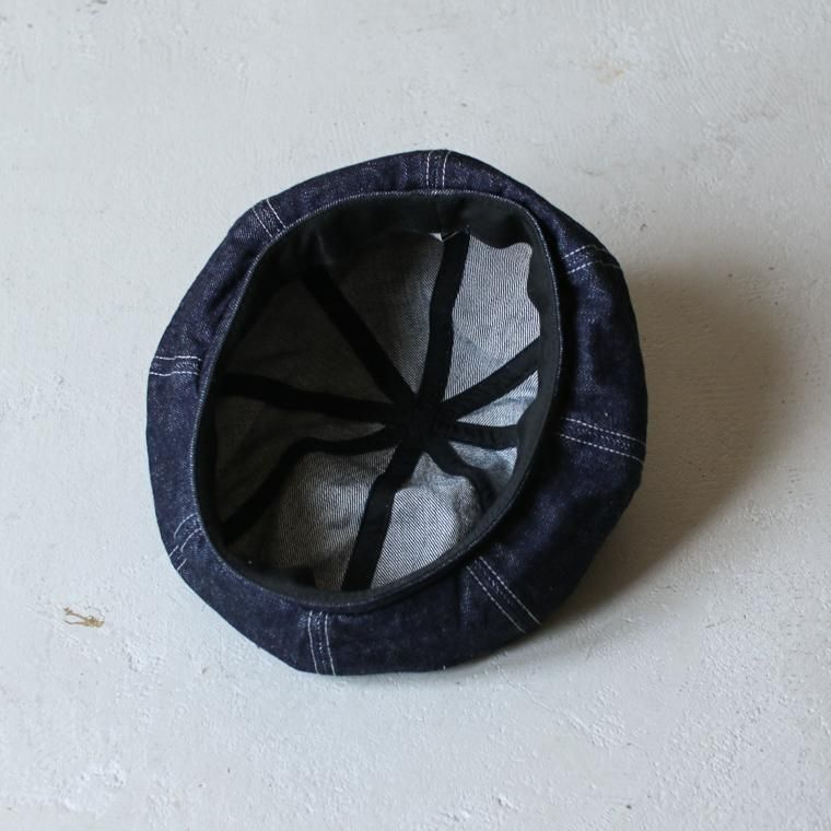HIGHER ハイアー  SELVEDGE DENIM WIDE BERET HT21014