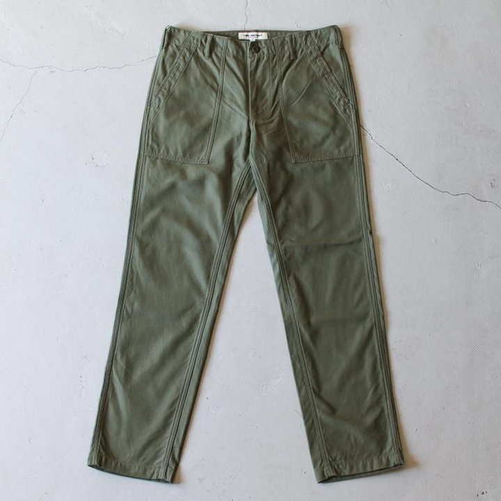 FOB factory エフオービーファクトリー F0431 BAKER PANTS Olive
