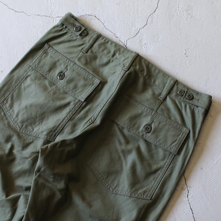 FOB factory エフオービーファクトリー F0431 BAKER PANTS Olive