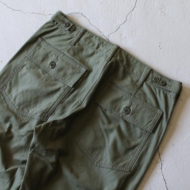 FOB factory エフオービーファクトリー F0431 BAKER PANTS Olive
