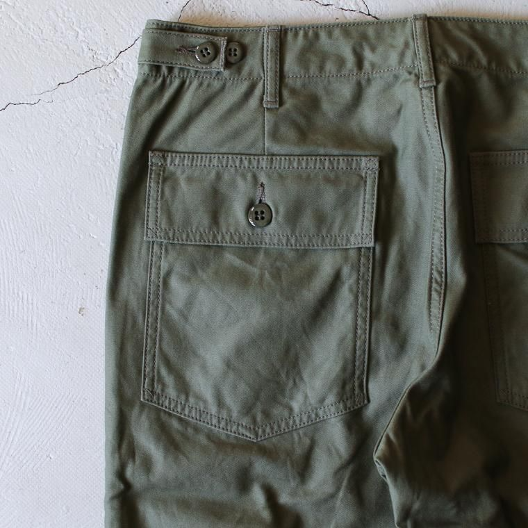 FOB factory エフオービーファクトリー F0431 BAKER PANTS Olive