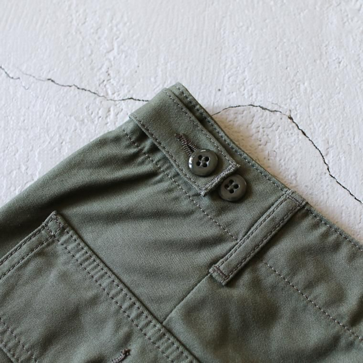 FOB factory エフオービーファクトリー F0431 BAKER PANTS Olive