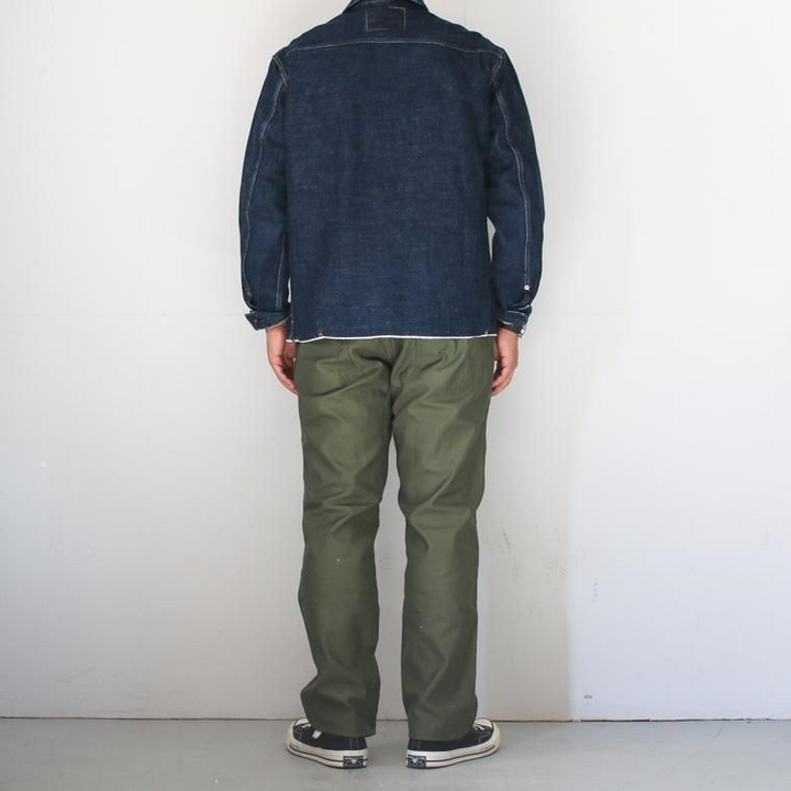 FOB factory エフオービーファクトリー F0431 BAKER PANTS Olive