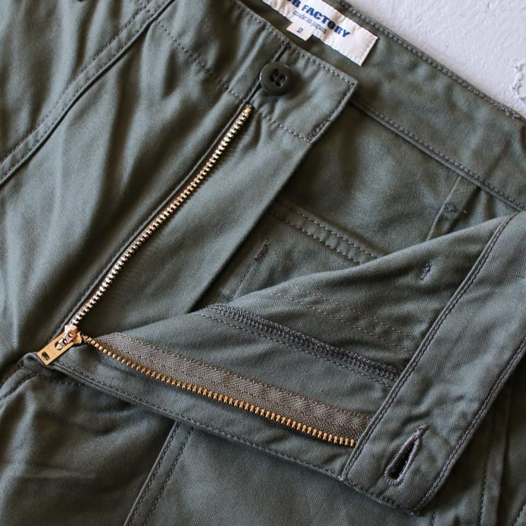 FOB factory エフオービーファクトリー F0431 BAKER PANTS Olive