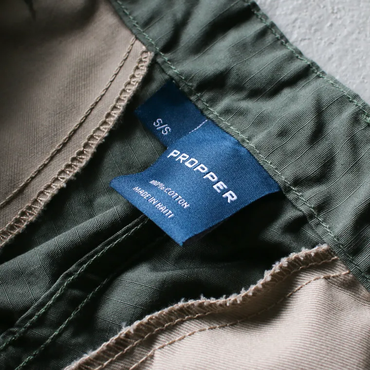 PROPPER Darts Hem Pants Olive