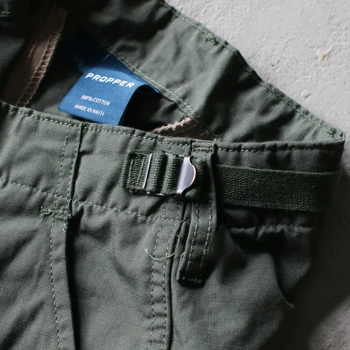 PROPPER Darts Hem Pants Olive