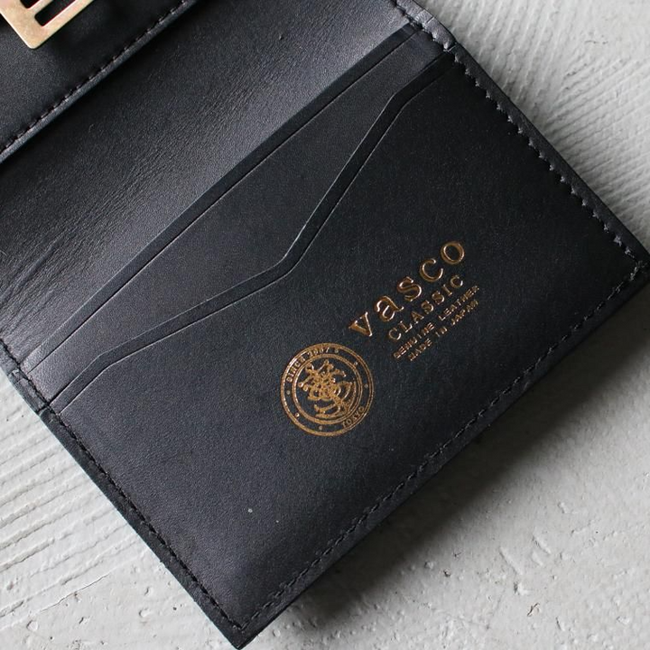 VASCO ヴァスコ VSC-713  LEATHER VOYAGE PURSE WALLET ブラック