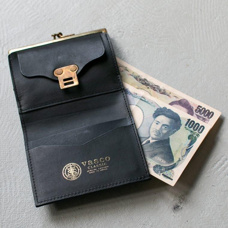 VASCO ヴァスコ VSC-713  LEATHER VOYAGE PURSE WALLET ブラック