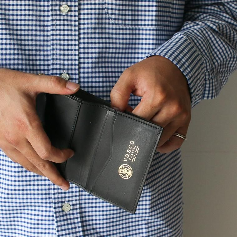 VASCO ヴァスコ VSC-713  LEATHER VOYAGE PURSE WALLET ブラック