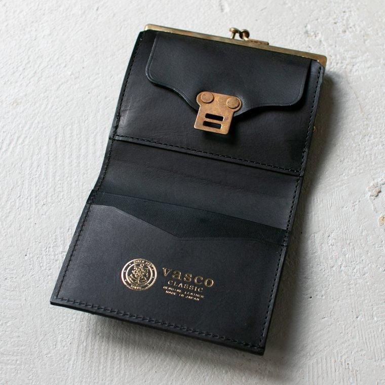 VASCO ヴァスコ VSC-713  LEATHER VOYAGE PURSE WALLET ブラック