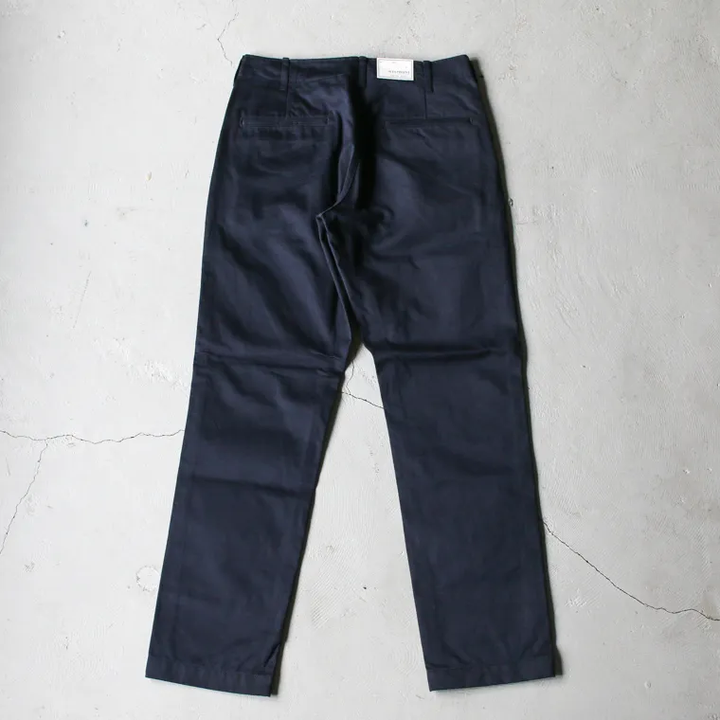 FOB factory エフオービーファクトリー F0514 NARROW U.S TROUSER Navy