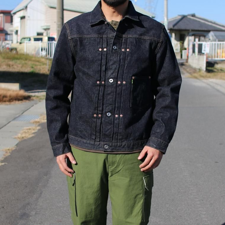 FOB factory エフオービーファクトリー F2432 SELVEDGE GARAGE DENIM JACKET