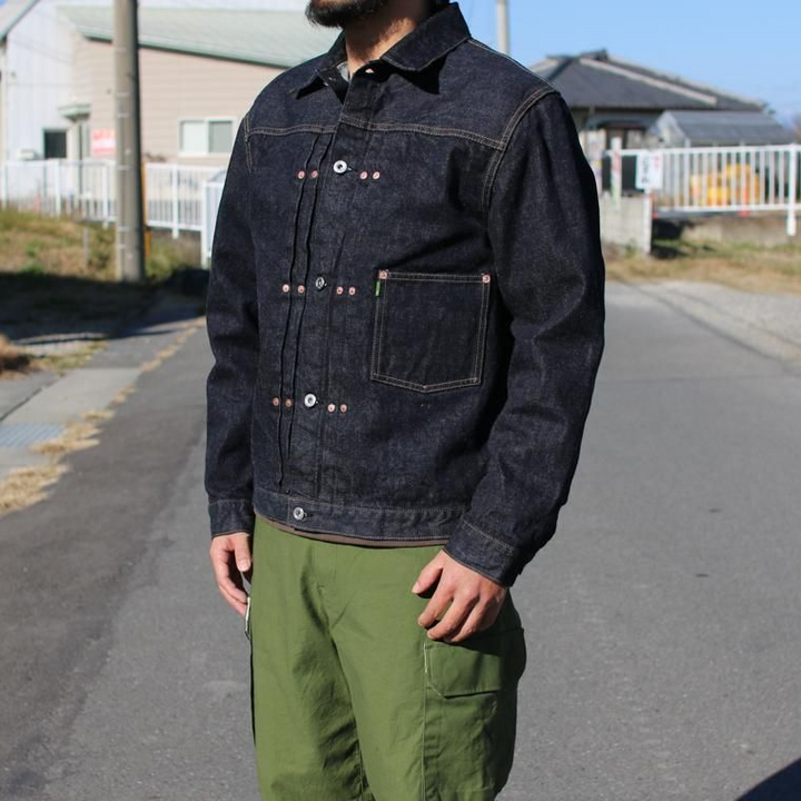 FOB factory エフオービーファクトリー F2432 SELVEDGE GARAGE DENIM JACKET