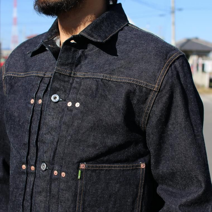 FOB factory エフオービーファクトリー F2432 SELVEDGE GARAGE DENIM JACKET
