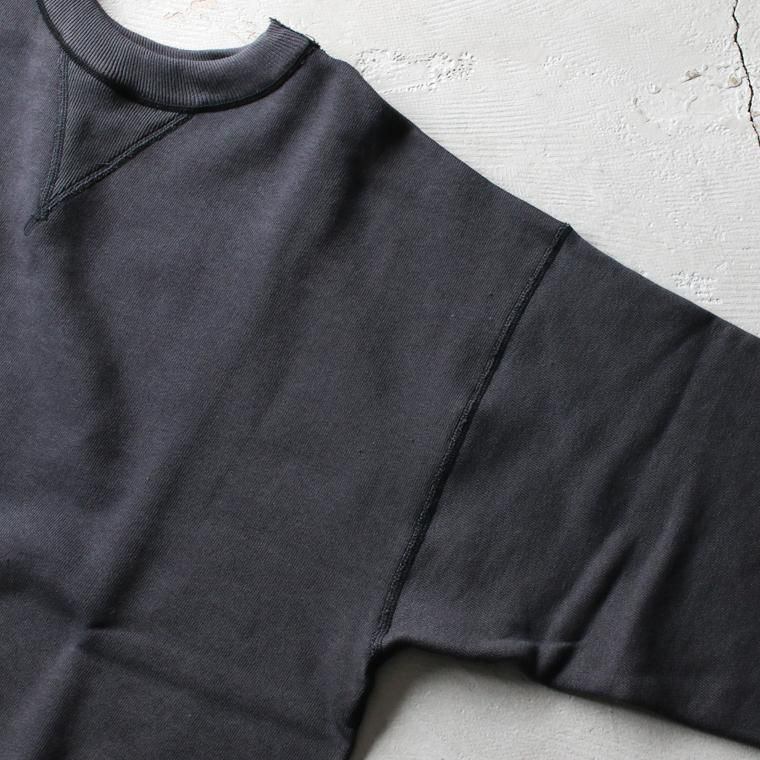 WAREHOUSE ウエアハウス Lot401 吊り編みクルースウェット CREW SWEAT スミクロ