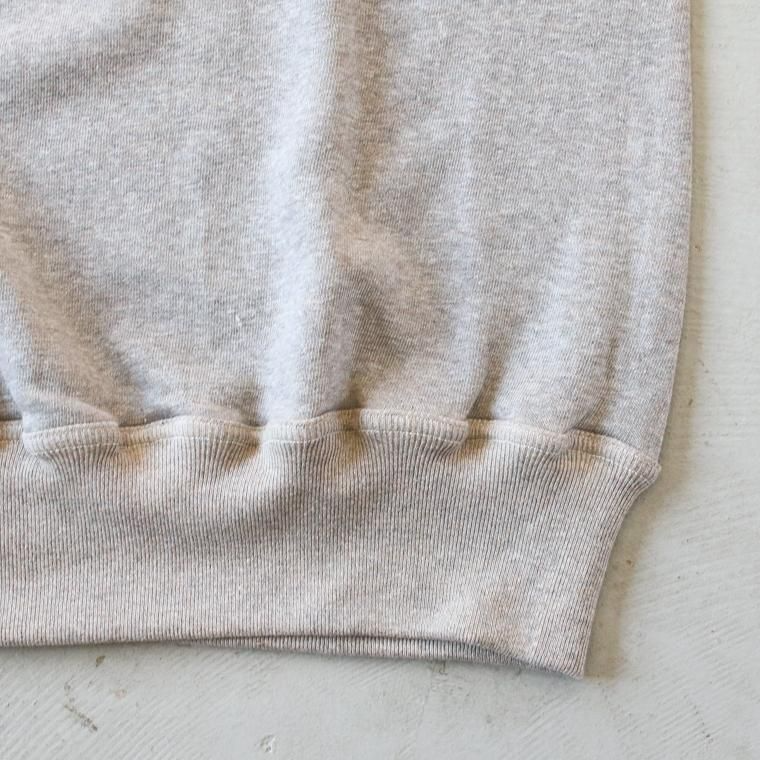 WAREHOUSE ウエアハウス Lot401 吊り編みクルースウェット CREW SWEAT 杢グレ