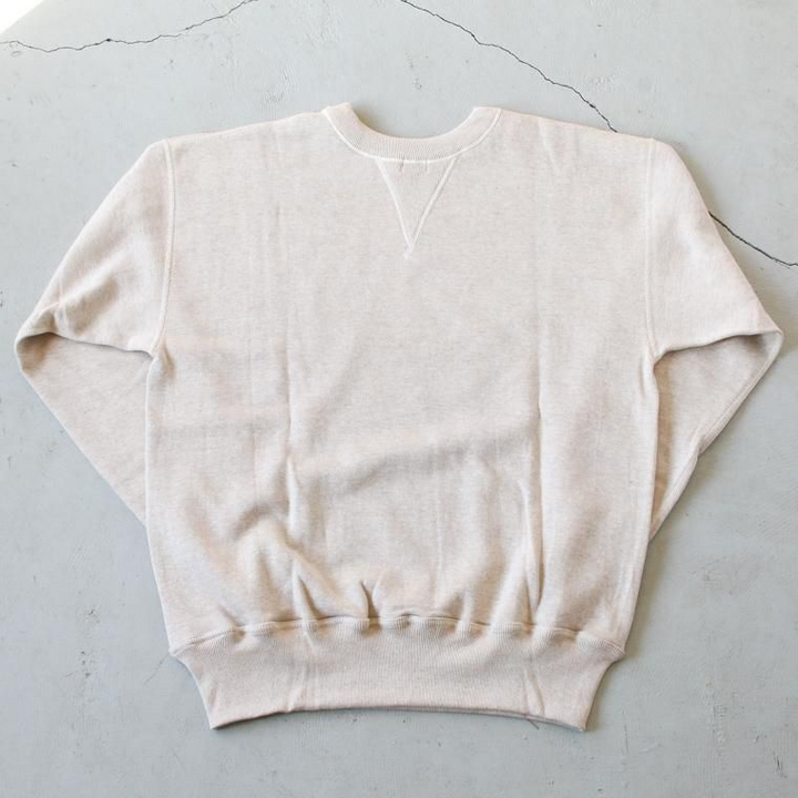 WAREHOUSE ウエアハウス Lot401 吊り編みクルースウェット CREW SWEAT オートミール