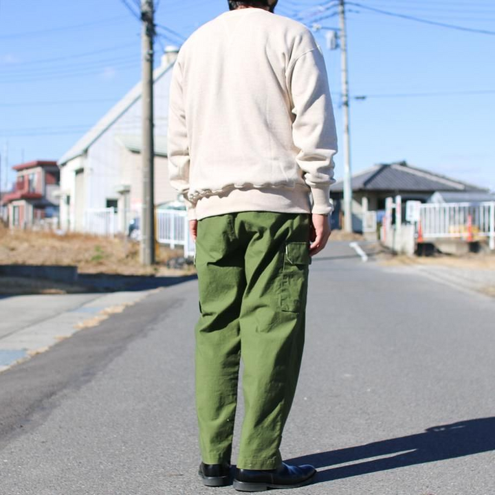 WAREHOUSE ウエアハウス Lot401 吊り編みクルースウェット CREW SWEAT オートミール