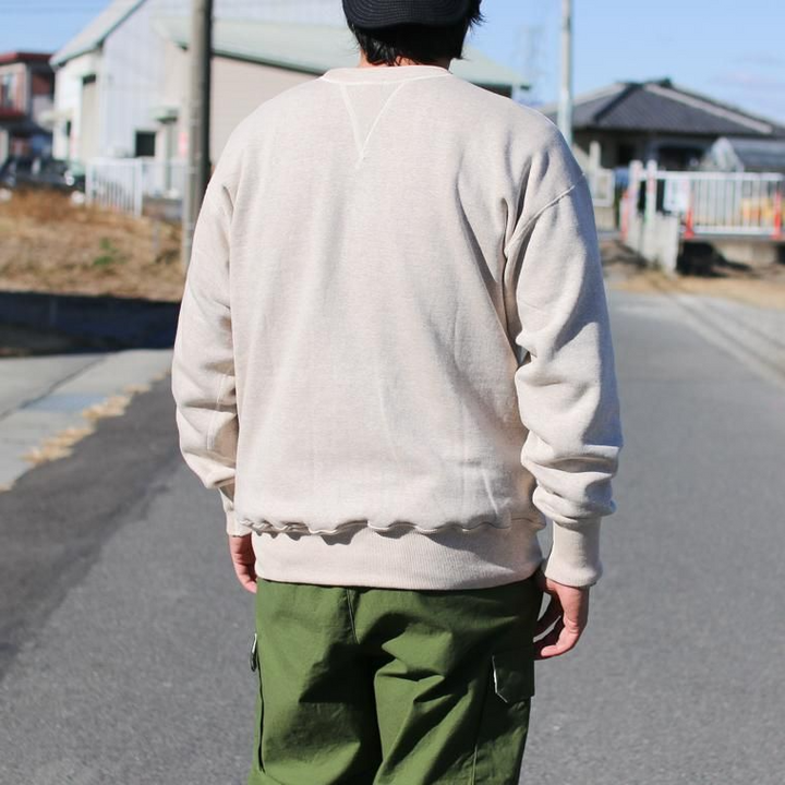 WAREHOUSE ウエアハウス Lot401 吊り編みクルースウェット CREW SWEAT オートミール