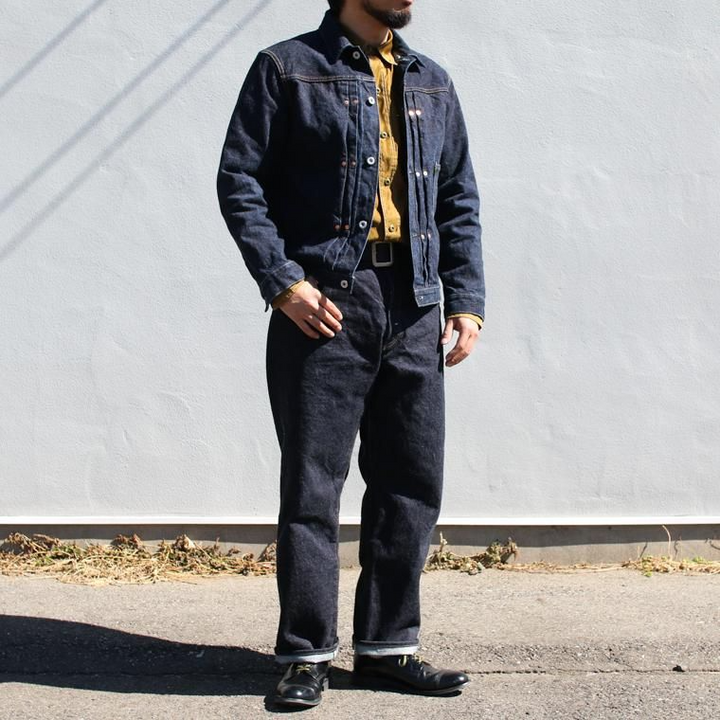 FOB factory エフオービーファクトリー F165 SELVEDGE GARAGE DENIM 5P JEANS