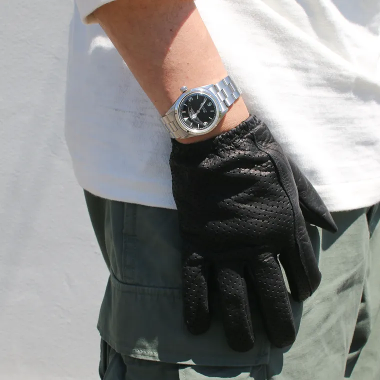バイクウェア・装備 Lamp gloves Punching Glove black M LAMP GLOVES Punching Glove Black – mroldman