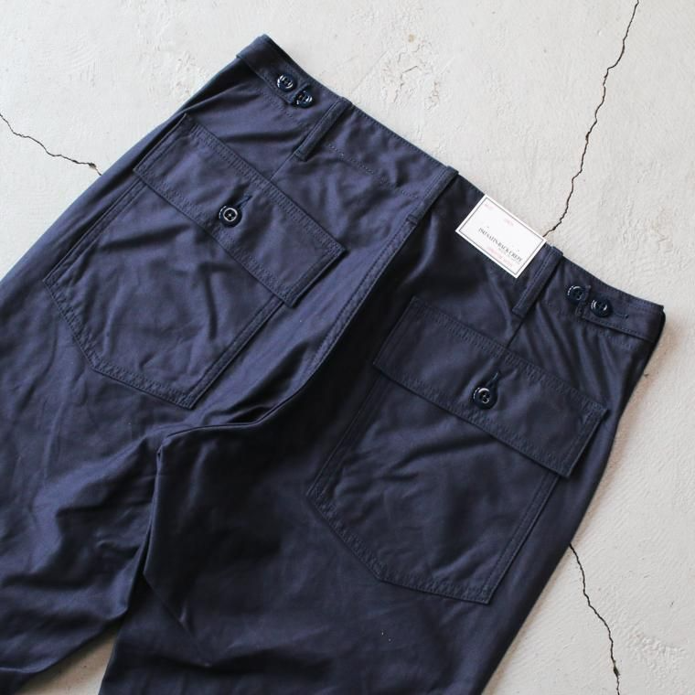 FOB factory エフオービーファクトリー F0431 BAKER PANTS Navy