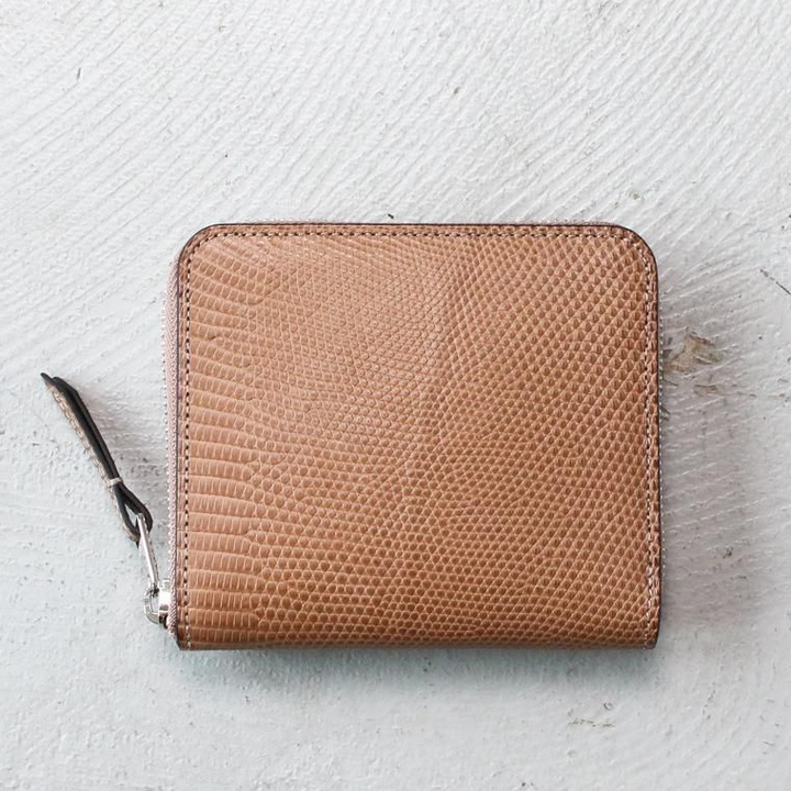 ITUAIS イトゥアイス RO-RO WALLET SHORT LIZARD Beige