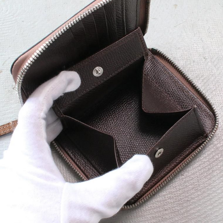 ITUAIS イトゥアイス RO-RO WALLET SHORT LIZARD Beige