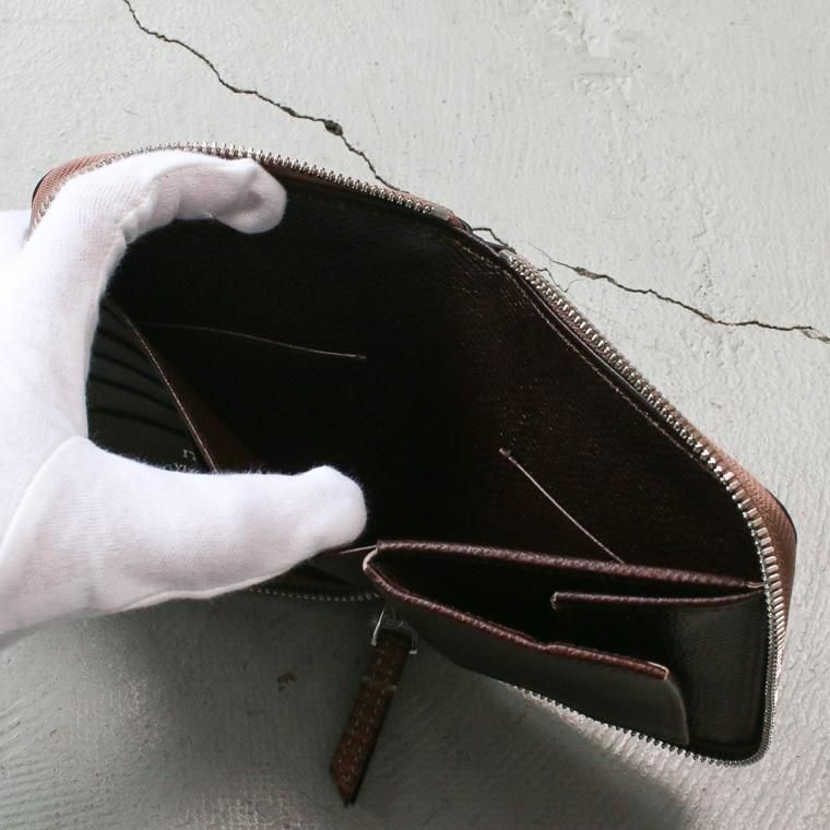 ITUAIS イトゥアイス RO-RO WALLET SHORT LIZARD Beige