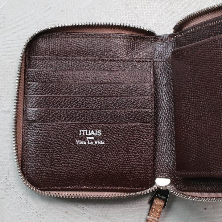 ITUAIS イトゥアイス RO-RO WALLET SHORT LIZARD Beige