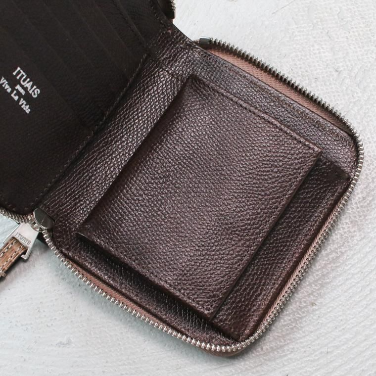 ITUAIS イトゥアイス RO-RO WALLET SHORT LIZARD Beige
