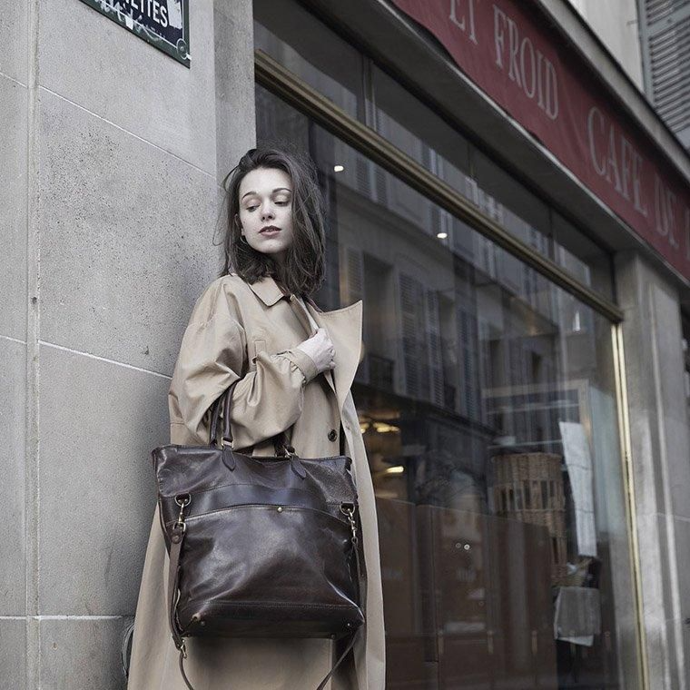 VASCO ヴァスコ VS-244LS LEATHER NELSON 2WAY BAG ブラウン