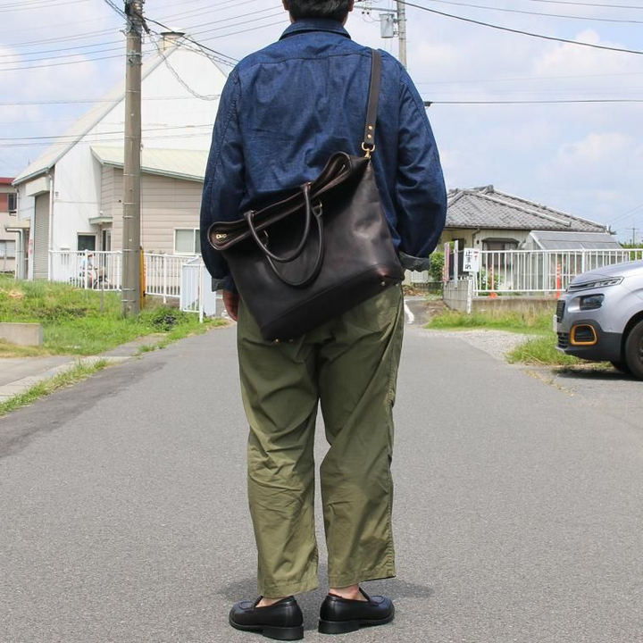VASCO ヴァスコ VS-244LS LEATHER NELSON 2WAY BAG ブラック