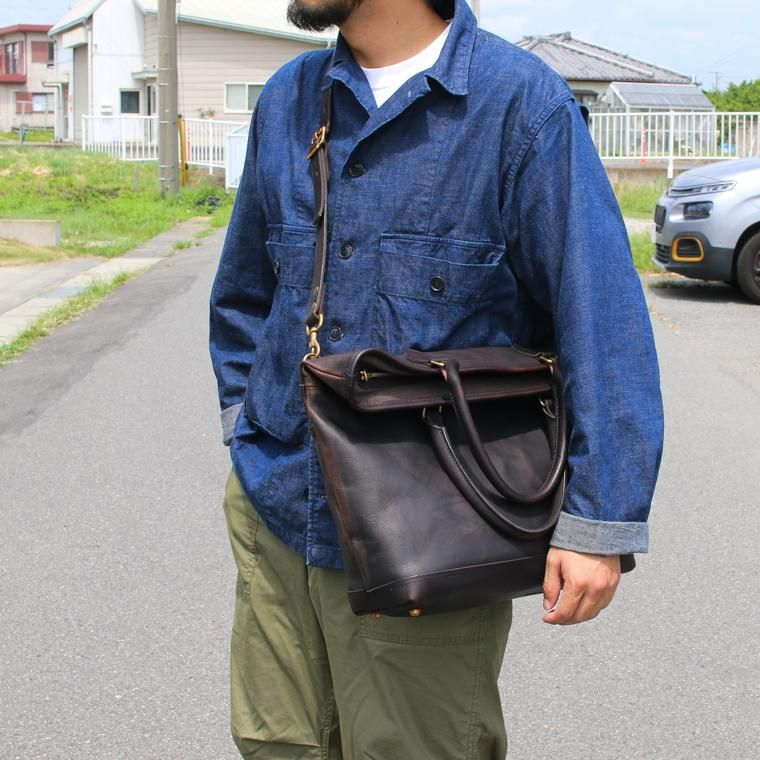 VASCO ヴァスコ VS-244LS LEATHER NELSON 2WAY BAG ブラック