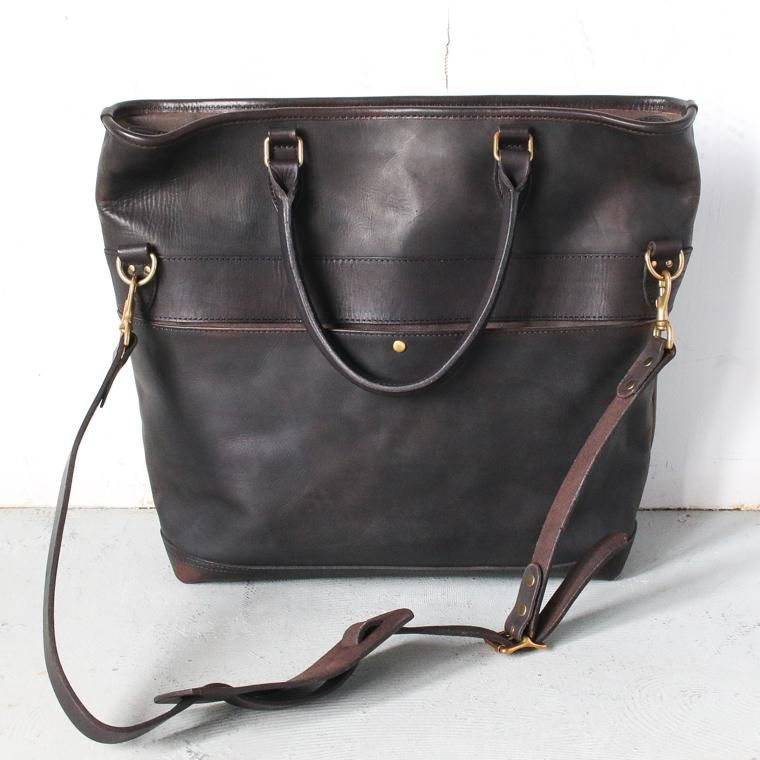 VASCO ヴァスコ VS-244LS LEATHER NELSON 2WAY BAG ブラック