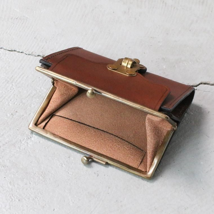 VASCO ヴァスコ VSC-713  LEATHER VOYAGE PURSE WALLET ブラウン