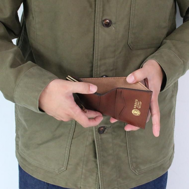 VASCO ヴァスコ VSC-713  LEATHER VOYAGE PURSE WALLET ブラウン