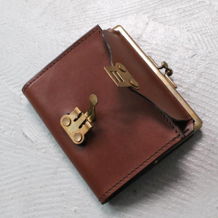 VASCO ヴァスコ VSC-713  LEATHER VOYAGE PURSE WALLET ブラウン