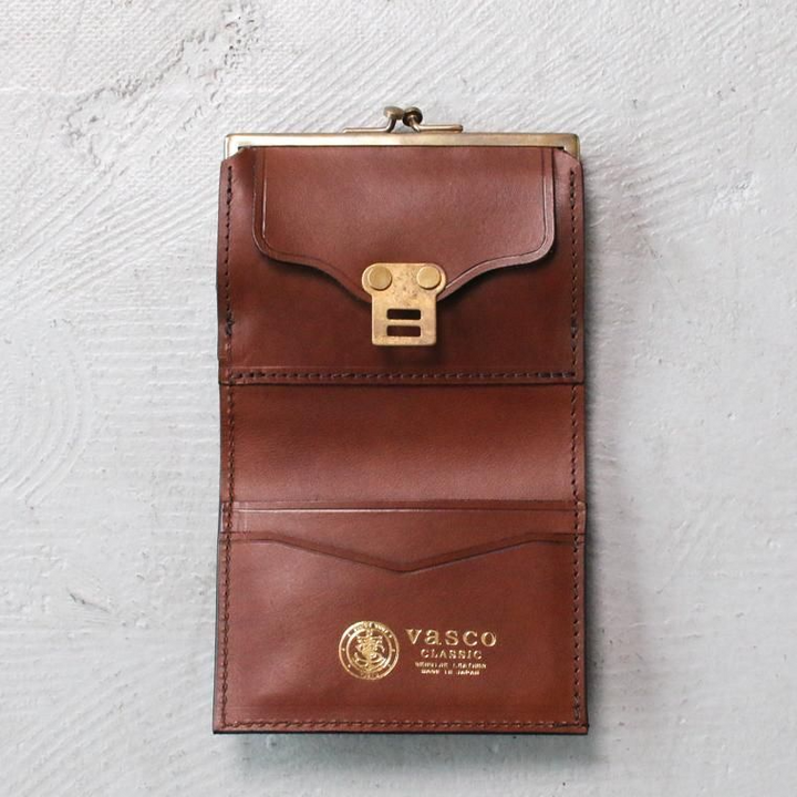 VASCO ヴァスコ VSC-713  LEATHER VOYAGE PURSE WALLET ブラウン
