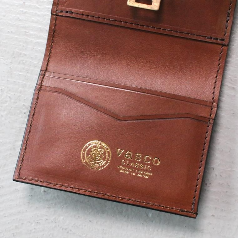 VASCO ヴァスコ VSC-713  LEATHER VOYAGE PURSE WALLET ブラウン